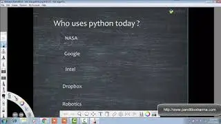 Why and Who uses Python ?