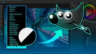 Replicating Adjustment Layer In GIMP