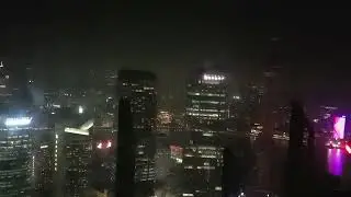 Goodnight Lights Out almost 11pm Lujiazui 陆家嘴 Pudong 浦东 Waitan 外滩 Shanghai 上海 China 中国