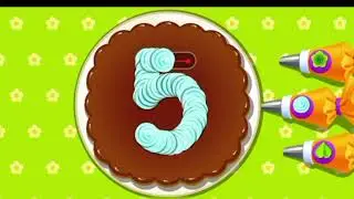 let's make the number 4, 5 and 6 into a cake