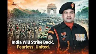 &ldquo;India Will Strike Back. Fearless. United.&rdquo; THE INDIAN ARMY