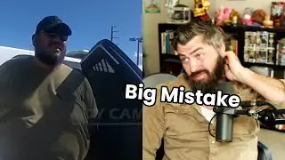 Фейковый полицейский встречает настоящего полицейского
