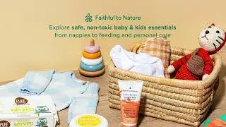 Faithful to Nature's Baby & Kids range makes conscious parenting simple 👶🌱