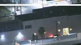 Watch Live: Police chase vehicle in the downtown LA area