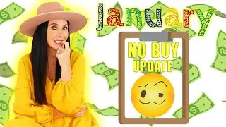 No Buy Low Buy Update (Month 1) Channon Rose Vlogs
