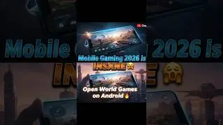 Mobile Gaming 2026 is INSANE 🤯 Open World Games on Android 🔥#shorts