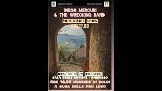 dom 29 dic 2024 - Diego Mercuri & The Wrecking Band -  Ghosts (Bruce Springsteen 2020 Letter to you)
