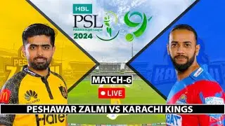 Peshawar Zalmi Vs Karachi kings live match PSL - Match 6 | kk Vs Pz | Live Match | Hum Pak Gamerz