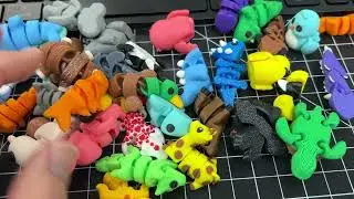 3D Printed Animal Toys from Amazon 