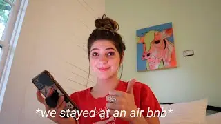 summer road trip to an airbnb VLOG