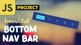 100 Days of Code - CSS Tab bar Menu with smooth Animation - Day 6