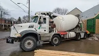 Basement Concrete Pour: Flatwork Installation in New Addition (2-Minute Time Lapse)