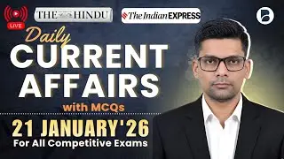 Daily Banking Current Affairs | Day 03 | 21 Jan 2026 | SBI IBPS RRB | MCQs