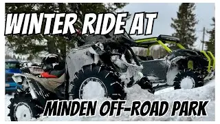 WINTER RIDE AT MINDEN OFF-ROAD PARK