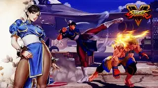 STREET FIGHTER V: Chun-Li Story Mode Action
