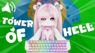 Roblox Tower of Hell but It's 1 HOUR of *SATISFYING* Keyboard ASMR (10+ Keyboards)