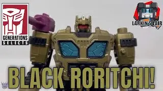 Transformers Generations Selects Black Roritchi WFC-GS22 (Retail Release) Review, Larkin's Lair