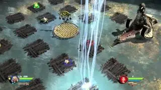 Lara Croft and the Temple of Osiris giant alligator fight