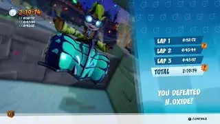 CTR Nitro Fueled - Oxide Time Trial #33: Twilight Tour (2:19:74)