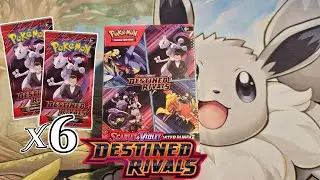 Destined Rivals: Booster Bundle | Pokemon Scarlet & Violet #pokemon  #unboxing