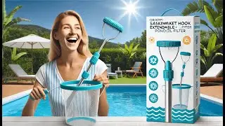 🏊&zwj;♂️ ORAPXI Pool Skimmer Basket Hook Extendable Pool Filter Review 🏊&zwj;♂️