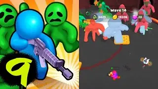 Zombie Defense: War Z Survival #9 (World 6 Levels 101-110) | No Commentary Gameplay Walkthrough
