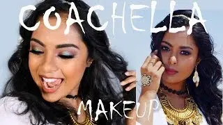 Coachella Makeup - Easy, Glam, Duochrome Smokey Eyes - MrJovitaGeorge