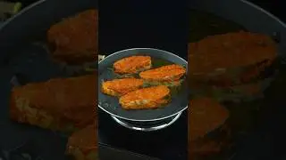 Mouthwatering🤤 Pangas Gheefish🐟 Fry Recipe♨ | Indian ASMR Cooking #shorts