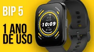 AMAZFIT BIP 5 - 1 ANO DE USO - Valeu a pena?