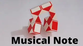 Make a Musical Note with Snake Cube