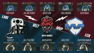 [2017 Rift Rivals LCK-LPL-LMS] D2 G1 - M17 vs MVP - League of Legends - Machi vs MVP