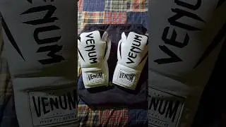 Custom Venum Hammer 16oz lace up gloves #boxing #boxinggloves #fyp #viralvideo @TheVenumChannel