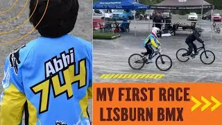 First Ever Race At Lisburn BMX Track - Under 6's