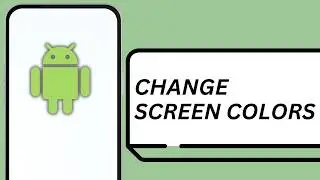 How To Change Android Screen Color Mode ?