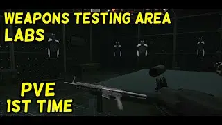 Escape from Tarkov PVE - Labs Weapons Testing Area Room - 1st time in it, looting & Selling outcome