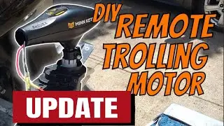 Update on DIY Remote Control Wireless Minn kota Trolling Motor Project (RC, but no Spot Lock!)