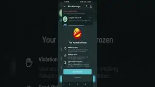 Live Demo Recording Telegram account banning personal. 
