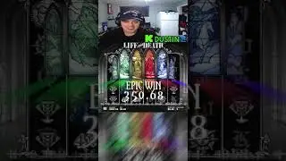 10,000x WIN ON NEW HACKSAW LIFE and DEATH          #slot #casino #maxwin #gambling