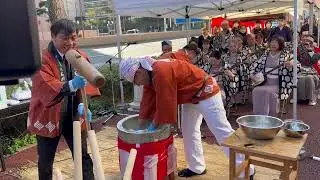 Traditional Mochitsuki in Hakata 🇯🇵 | New Year Rice Cake Pounding