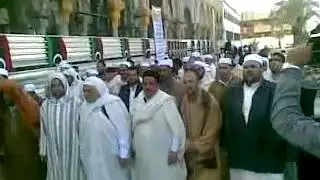 دخول المشائخ إلى زاوية الشيخ عبدالسلام الأسمر