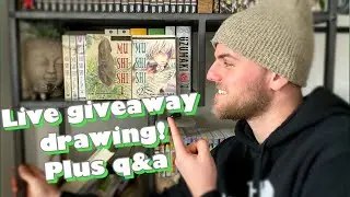 ~LIVE~ Mushishi Contest Drawing + Viewer Q&A } Manga Giveaway