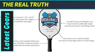 Star Spangled Smash! USA Pickleball Paddle: Patriotic POWER!