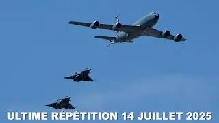 ULTIME RÉPÉTITION 14 JUILLET 2025 – Défilé aérien en immersion