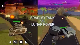 Military Tycoon Bradley Tank and Lunar Rover in Military Tycoon Roblox