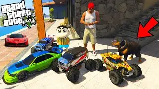 Franklin Gifting SUPER RC TOY CARS To Shinchan in GTA 5