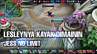 Lesleynya gila sampe di kejar ke base lawan - Mobile Legends Bang Bang