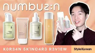 NUMBUZIN Skincare Review - Toner, Essence, Serum - K-Beauty 넘버즈인￼ 스킨케어￼ 💦 (oily skin)