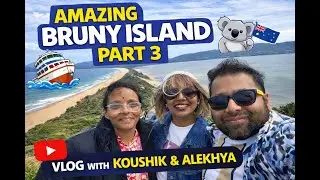 Tasmania&rsquo;s Hidden Gem &ndash; BRUNY ISLAND🌊❤️ | PART 3| KOUSHIK AND ALEKHYA 😍🧿 |  Tasmania Travel Vlog ✨🌸|
