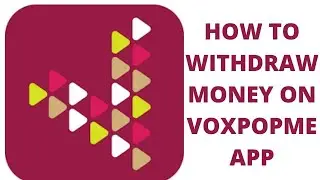Make Money Online 2021 HOW TO WITHRAW EARNED MONEY ON VOXPOPME APP TO PAYPAL