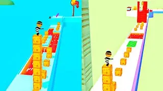 Cube Surfer! Max Levals GamePlay Video! #cubesurfer#viral#trending#gameplay#games#enterterment